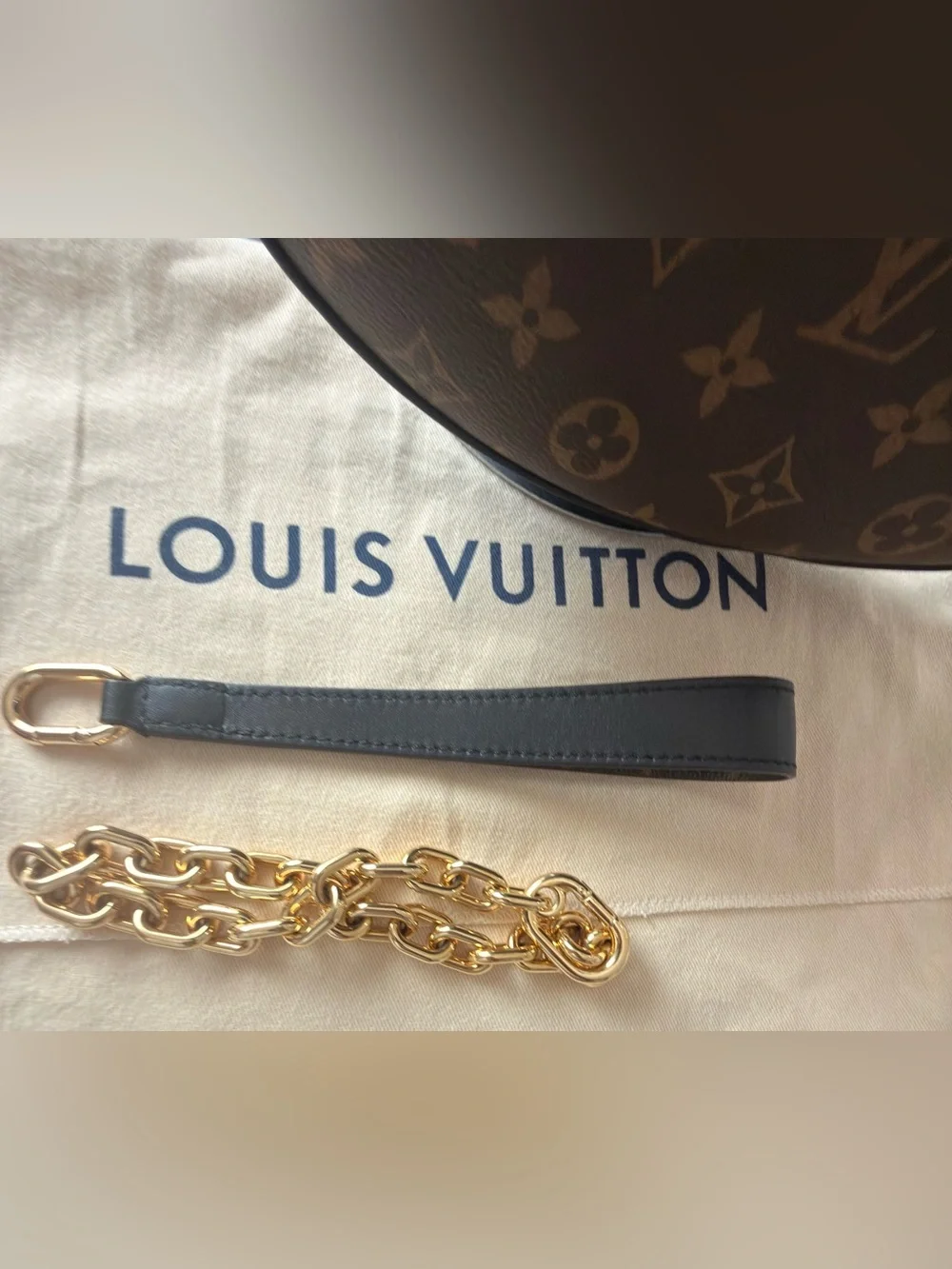 Louis Vuitton Brown Monogram Cookie Bb Shoulder Bag
